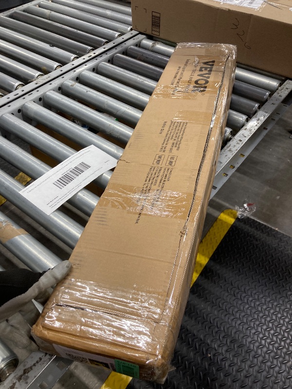 Photo 1 of VEVOR Door Threshold Ramp, 6" Rise Door Ramp Aluminum Threshold Ramp for Doorways Rated 802 lbs Load Capacity, Adjustable Entry Ramp for Wheelchairs, Scooters, and Power Chairs