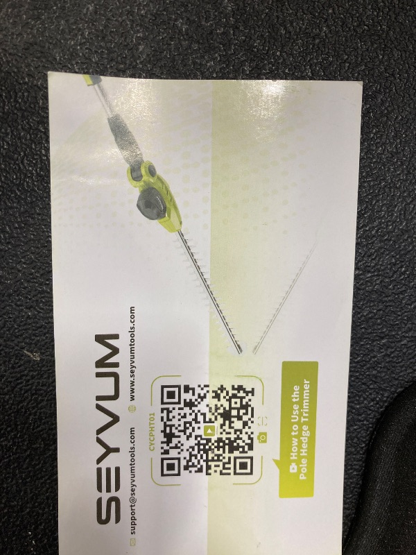 Photo 1 of **reference image Greenworks 40V 8 inch Cordless Pole Saw Battery and Charger Not Included, PS40B00