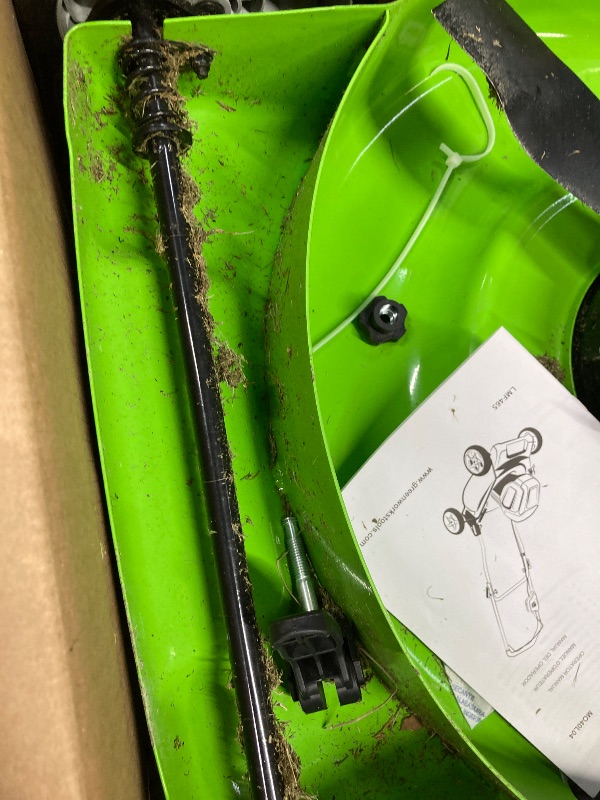 Photo 1 of ***very dirty
Greenworks 40V 19" Cordless Battery Push Mower + 4.0Ah Battery & Charger 2524902