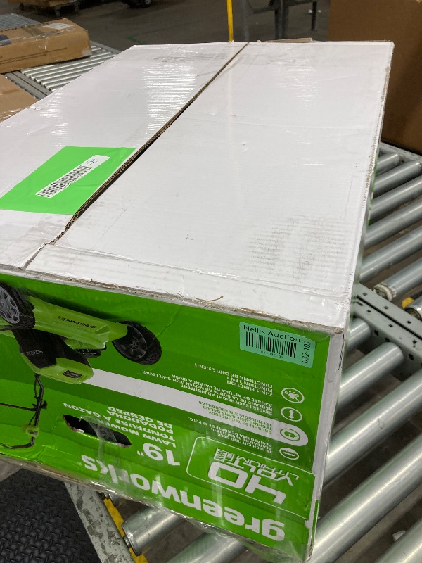 Photo 1 of ***very dirty
Greenworks 40V 19" Cordless Battery Push Mower + 4.0Ah Battery & Charger 2524902