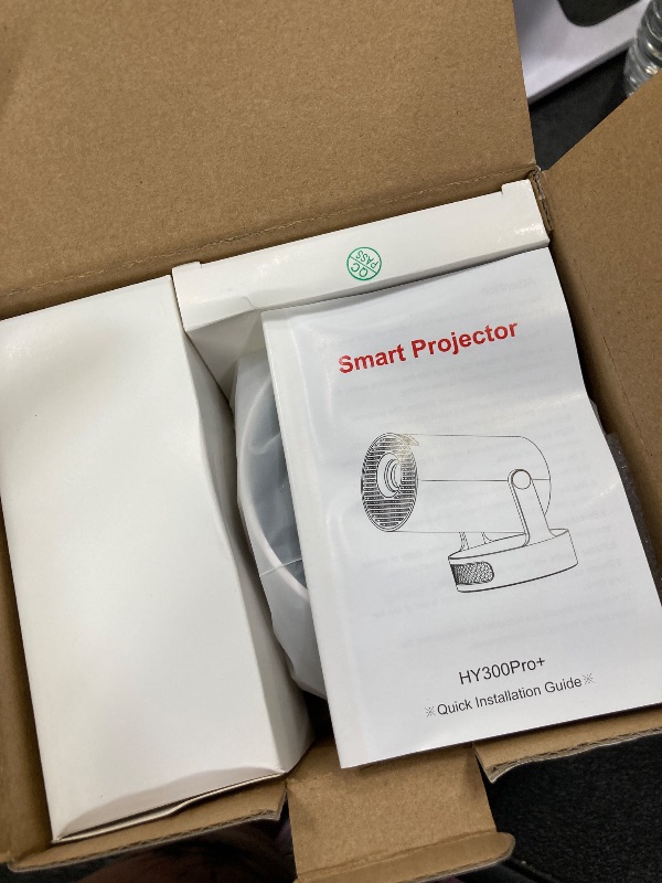 Photo 1 of ***(PARTS ONLY -SELLING AS PARTS ONLY)*** 
Magcubic Mini Projector 4K support with WiFi 6 and Bluetooth 5.4, 5w Soundbase Speaker, Auto Vertical Keystone 180°Rotatable Portable Proyector for Home Bedroom Outdoor HY300Pro+