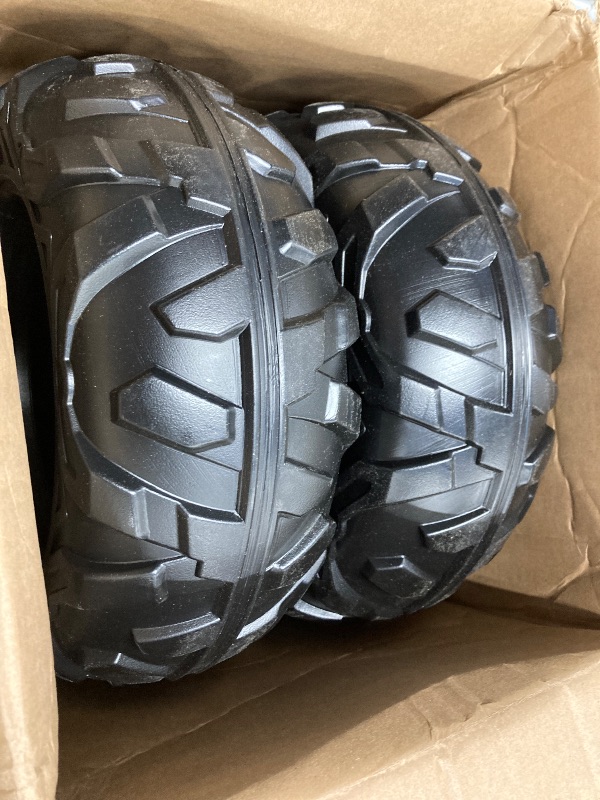 Photo 1 of 10/12 inch plastic tires for mowers/toy cars