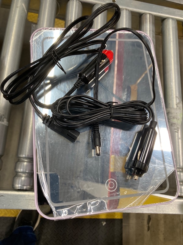 Photo 1 of ***(UNTESTED)*** SELLING AS IS ONLY
Skincare Fridge, 4L Makeup Mini Fridge With Dimmable LED Light Mirror for Bedroom, Car, Office & Dorm, Cooler & Warmer, Small Refrigerator for Cosmetics, Skin Care and Food (Mirror, Purple)