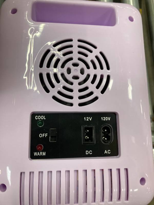 Photo 1 of ***(UNTESTED)*** SELLING AS IS ONLY
Skincare Fridge, 4L Makeup Mini Fridge With Dimmable LED Light Mirror for Bedroom, Car, Office & Dorm, Cooler & Warmer, Small Refrigerator for Cosmetics, Skin Care and Food (Mirror, Purple)