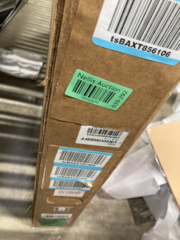 Photo 1 of *****ONLY PARTS IS BROKEN***Samsung 50-Inch Class Crystal UHD U8000F 4K Smart TV (2025 Model) Endless Free Content, Crystal Processor 4K, MetalStream Design, Knox Security, Alexa Built-in