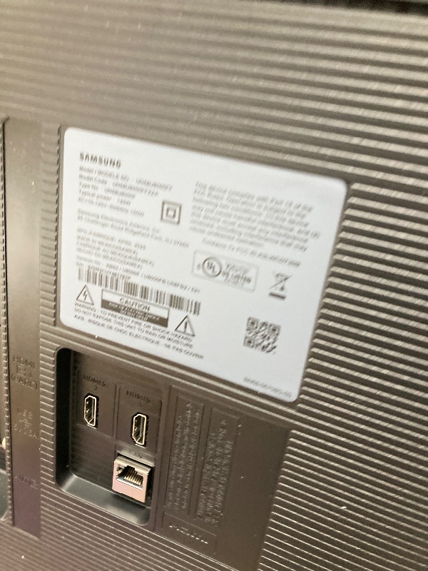 Photo 1 of   **** ONLY PARTS IS BROKEN****Samsung 58-Inch Class Crystal UHD U8000F 4K Smart TV (2025 Model) Endless Free Content, Crystal Processor 4K, MetalStream Design, Knox Security, Alexa Built-in