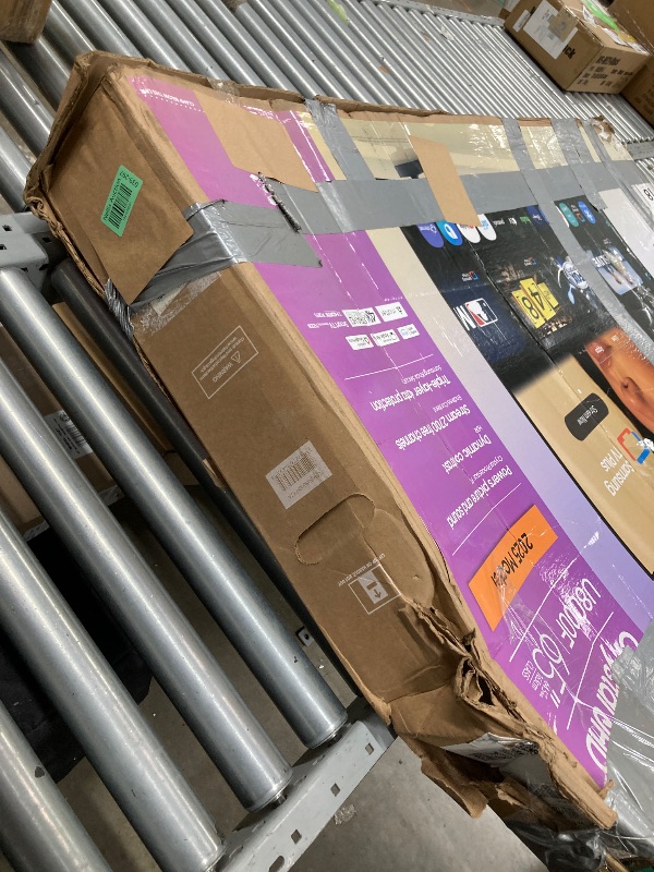 Photo 1 of  M***ONLY PARTS IS BROKEN***Samsung 65-Inch Class Crystal UHD U8000F 4K Smart TV (2025 Model) Endless Free Content, Crystal Processor 4K, MetalStream Design, Knox Security, Alexa Built-in