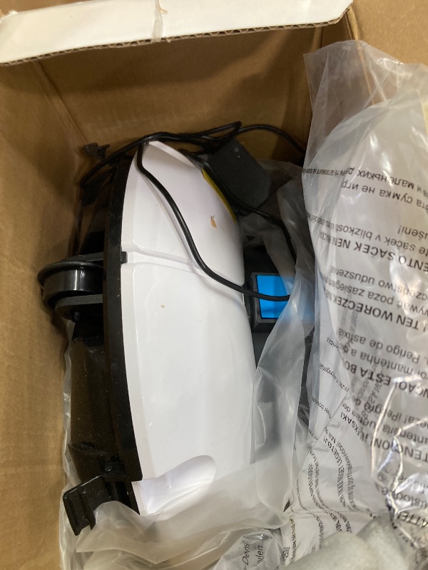 Photo 1 of (2025 Upgrade) Cordless Robotic Pool Cleaner, Winny Pool Cleaner Automatic Pool Vacuum with Dual Filters, 80 Mins Runtime, Ideal for Flat Above Pools Up to 645 Sq.Ft (White and Blue)
