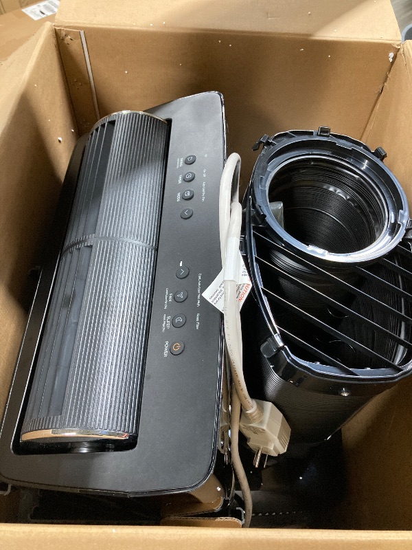 Photo 1 of ***(PARTS ONLY - MISSING PIECES -SELLING AS PARTYS ONLY)***  
Midea Duo 12,000 BTU (10,000 BTU SACC) High Efficiency Inverter, Ultra Quiet Portable Air Conditioner, Cools up to 450 Sq. Ft., Compatible with Alexa/Google Assistant, Includes  Remote ***(OPEN