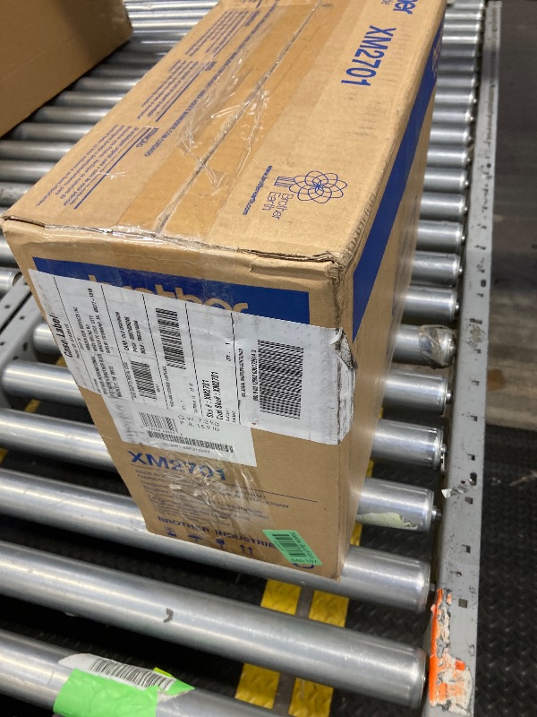 Photo 1 of ***(POSSIBLE SKIP STITCHES -TIMING NEEDS ADJUSTMENT)***
Brother XM2701 Sewing Machine, Lightweight, Full Featured, 27 Stitches, 6 Included Feet