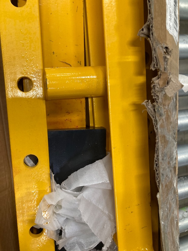 Photo 1 of **MISSING PARTS**12 Ton Hydraulic Shop Press with Movable Plates, h-Frame Garage Floor Press with Adjustable Height, Overload Protection for for Metal Bending, Straightening, Automotive Repair, Orange