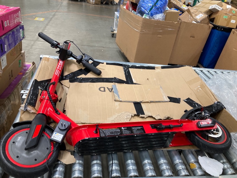 Photo 1 of **PARTS ONLY/DAMAGED CONTROL WIRES****ECOROAD EC6 Electric Scooter for Adults, 15Miles Long Range,19Mph Top Speed, Commuting Electric Scooter with Cruise Control, Double Braking Systems E Scooter for Adults and Teens