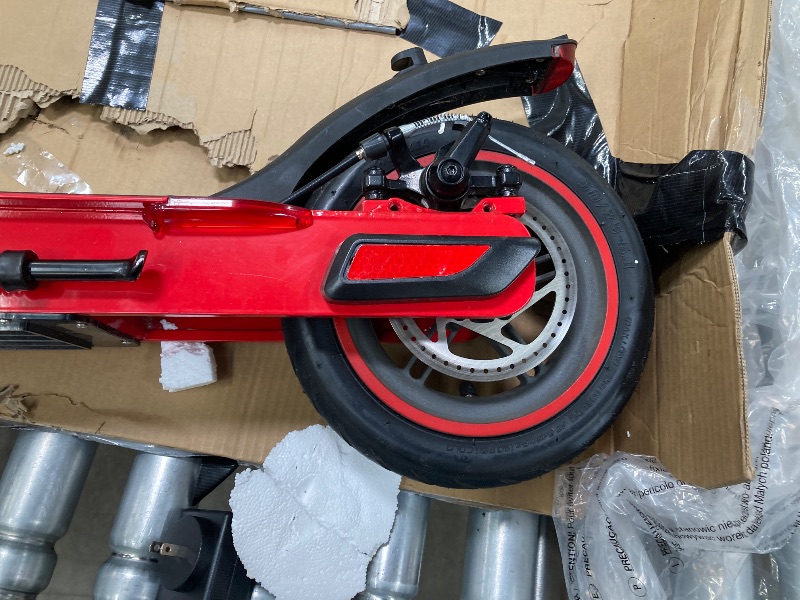 Photo 1 of **PARTS ONLY/DAMAGED CONTROL WIRES****ECOROAD EC6 Electric Scooter for Adults, 15Miles Long Range,19Mph Top Speed, Commuting Electric Scooter with Cruise Control, Double Braking Systems E Scooter for Adults and Teens