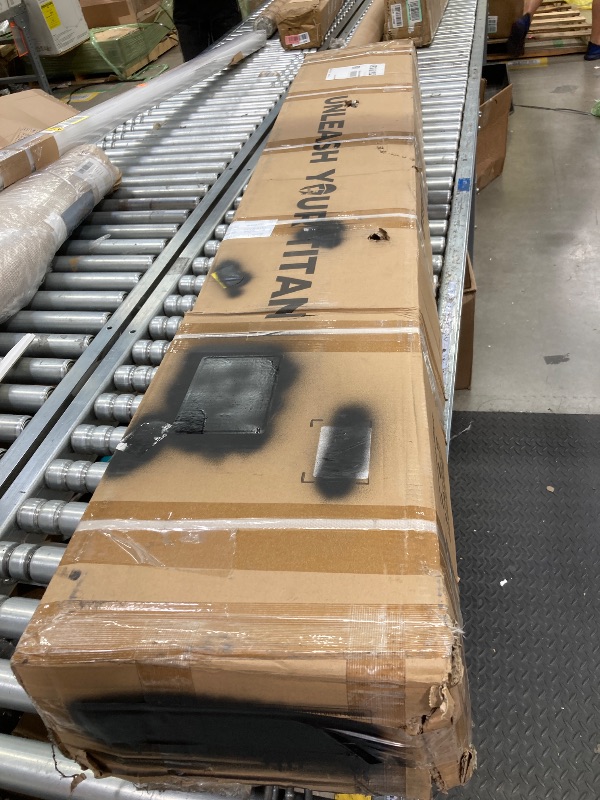 Photo 1 of **MISSING PARTS**Folding Hydraulic Engine Hoist with Lever 2 Ton, Cherry Picker Shop Crane with 6 Casters and Telescopic Boom, 4400 Lbs Capacity Heavy Duty Engine Hoist Crane Lift for Garage, Workshop, Repair, Yellow