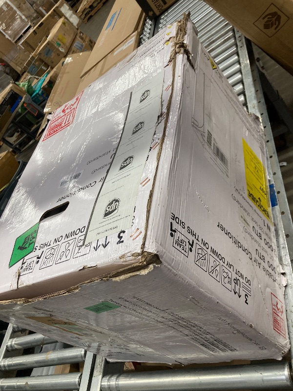 Photo 1 of 12000 BTU Portable Air Conditioners Cools Up to 500 Sq.Ft, Portable AC Unit with Cool, Dry, Fan Modes, Standing AC Unit with Remote Control and Installation Kit
