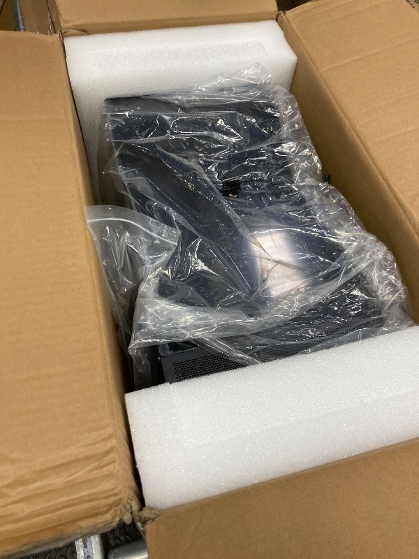 Photo 1 of GAMDIAS ATX Mid Tower Computer Case with Tempered Glass, Gaming PC Case w/Temperature Display LCD & 3X 120mm ARGB Fans, Support Up to 5X Fans, 240mm AIO/Radiator, 340mm GPU/VGA, 160mm CPU Air Cooler