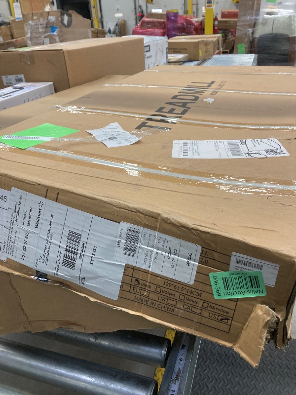Photo 1 of 
300 lbs Portable Folding Treadmill, 3.0 HP Foldable Compact Treadmill for Home Office, Walking Running Treadmill with LED Display for Exercise