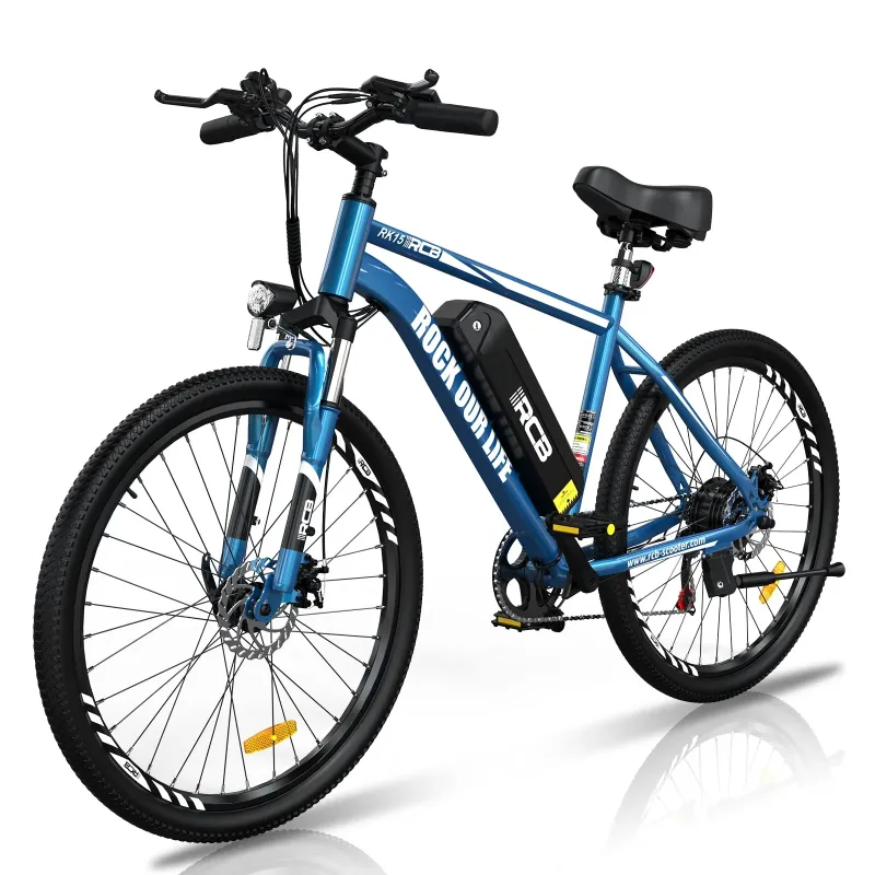 Photo 1 of ***MISSING CHARGER/FRONT BRAKE DAMAGED**RCB RK15M Electric Bike for Adults
  7 sold in last 10 hours
High-Speed Performance: The heart of this electric mountain bike is its 500W brushless motor, ensuring a powerful and...