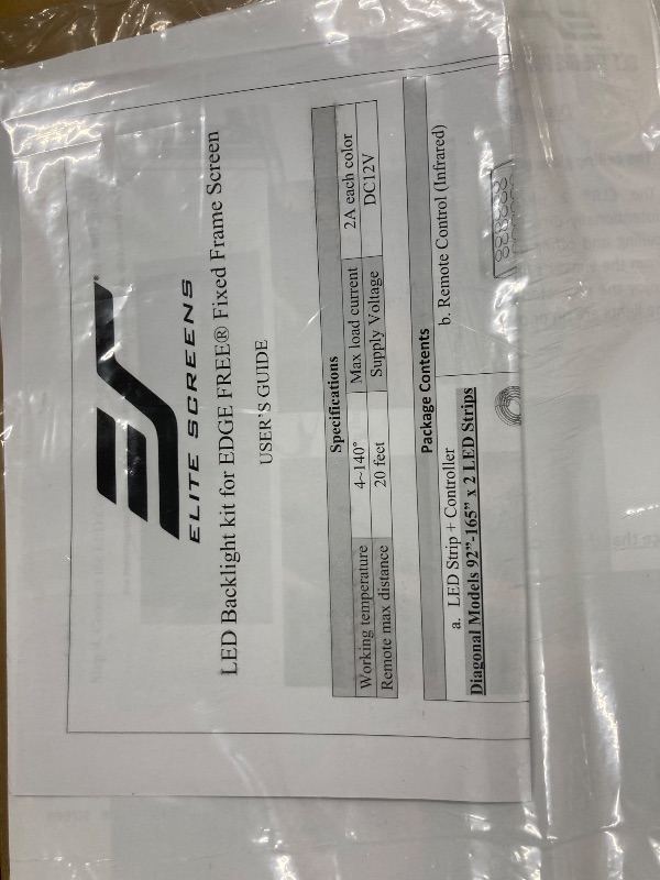 Photo 1 of Elite Screens 166-INCH Motorized Projector Screen, Full Remote Kit, Retractable Projection Movie Home Theater Gaming, VMAX166XWH3