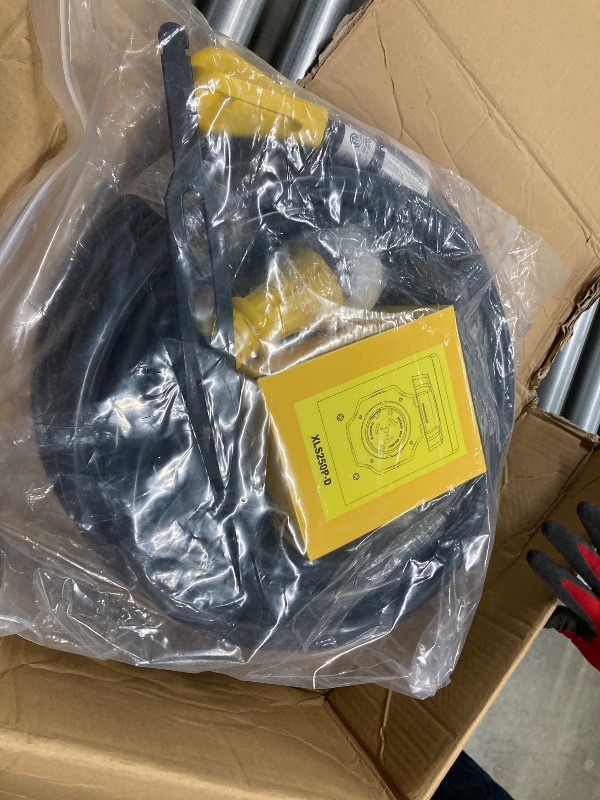 Photo 1 of **The description is only to the reference, please see the second photo**50 Amp Generator Cord,15FT 50 Amp 4 Prong RV Extension Cord with Twist Lock,NEMA 14-50P Male to SS2-50R Female Heavy Duty 50Amp AWG STW Wire for RV Camper Generator to House