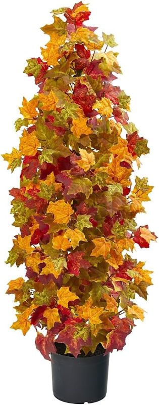 Photo 1 of ***(DAMAGE, PARTS ONLY -SELLING AS IS)***
Nearly Natural 39in. Autumn Maple Artificial Silk Trees, Orange