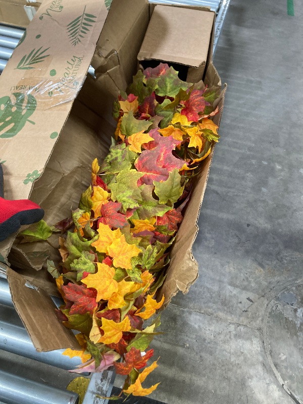 Photo 1 of ***(DAMAGE, PARTS ONLY -SELLING AS IS)***
Nearly Natural 39in. Autumn Maple Artificial Silk Trees, Orange