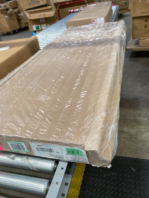 Photo 1 of ****ONLY BOX 2 OF 2****Sauder Palladia L Shaped Desk with Drawers, Office Desk with File Cabinet Storage, Cable Management, Keyboard Tray, in Split Oak finish