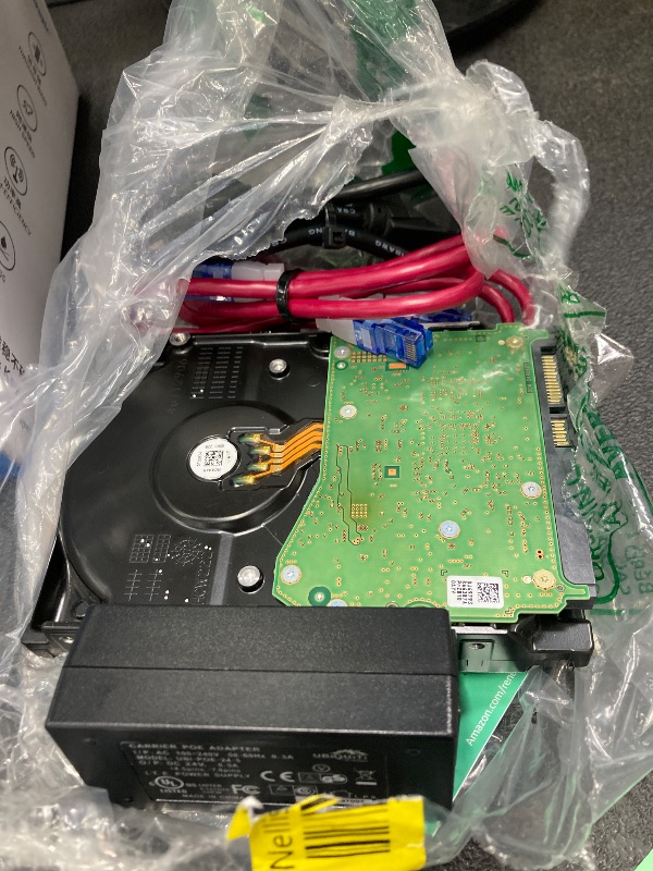 Photo 1 of 12 TB hard drive with cords