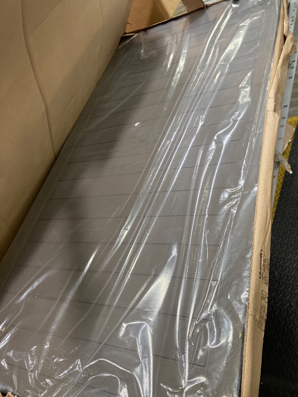 Photo 1 of ***(PARTS ONLY -SELLING AS PARTS ONLY -MISSING LEG PARTS)*** 
Kozyard Villa Expandable Patio Dining Table - Adjustable, Aluminum Outdoor Furniture for 4-6 Person, Perfect for Backyard, Porch, Deck, Garden - Brown, 43"- 86"   ***(BOX RIPPED/TORN)***