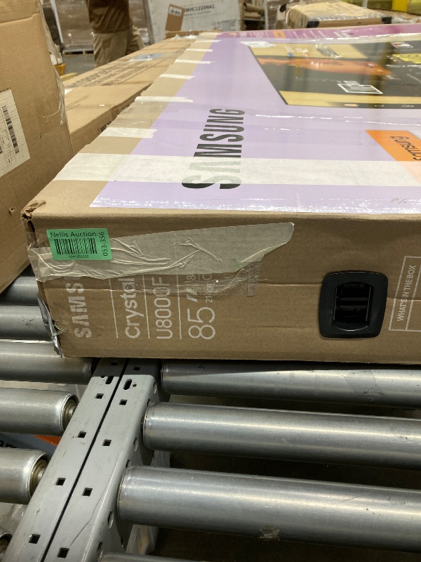 Photo 1 of **Broken Use for Parts**  Samsung 85-Inch Class Crystal UHD U8000F 4K Smart TV (2025 Model) Endless Free Content, Crystal Processor 4K, MetalStream Design, Knox Security, Alexa Built-in