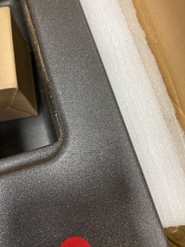 Photo 1 of *Use for Parts* KRAUS Quarza 33-inch Drop-In/Undermount 50/50 Double Bowl Granite Kitchen Sink in Black Onyx, KGD-433B