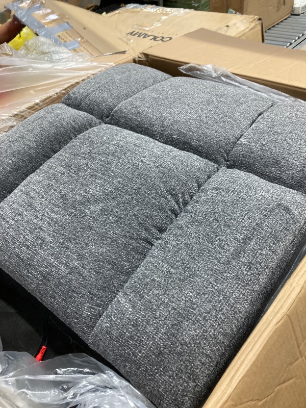 Photo 1 of *Only The Seat Part*Sell as Is* Phoenix Home Large Power Lift Recliner Chair with Massage and Heat for Elderly, Overstuffed Wide Recliners with 2 Cup Holders, Side Pocket and USB Port, Dark Gray