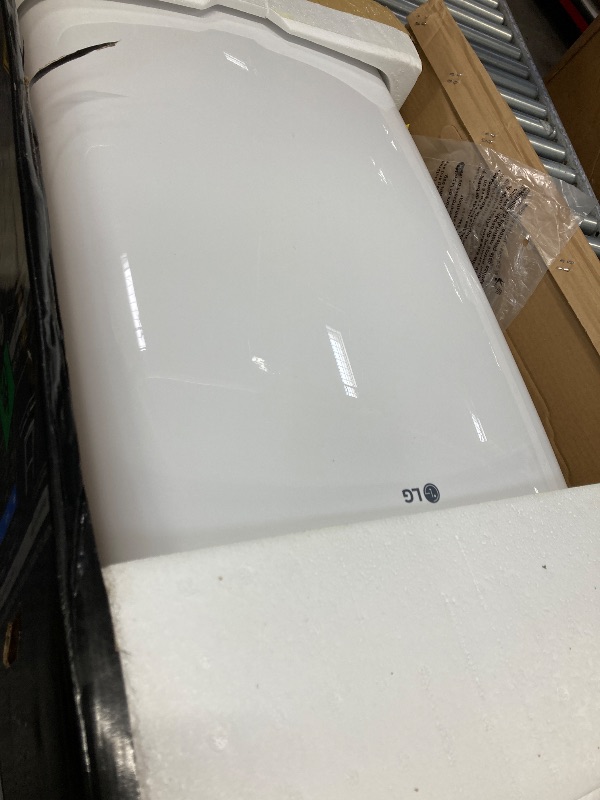Photo 1 of *Parts Only* LG 7,000 BTU Portable Air Conditioner, 115V, Cools 300 Sq.Ft. (12' x 25' Room Size), Portable Air Conditioner for Home with Quiet Operation, LCD Remote Control, and Window Installation Kit, White