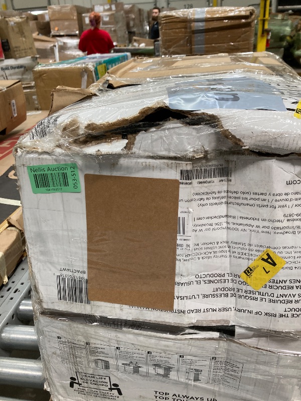 Photo 1 of *Parts Only*  *Selling as is* BLACK+DECKER Smart Portable Air Conditioner, 14,000 BTU (10,200 BTU SACC) for Rooms up to 700 Sq. Ft., Smart Portable AC with Follow Me Remote and Window Kit, BPACT14WT, White