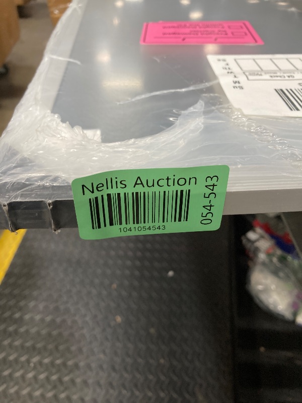 Photo 1 of *BOARD IS BENT/SELLING AS IS* VIZ-PRO Dry Erase Board/Magnetic Whiteboard, 60 x 36 Inches, Large Wall Mounted Board for School Office and Home 5' x 3'