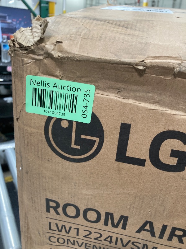 Photo 1 of *Broken. SELLING FOR PARTS ONLY* LG 12,000 BTU Dual Inverter Smart Window Air Conditioner, Cools 550 Sq. Ft., Ultra Quiet Operation, Up to 35% More Energy Savings, Energy Star, with LG ThinQ, Amazon Alexa and Hey Google, 115V