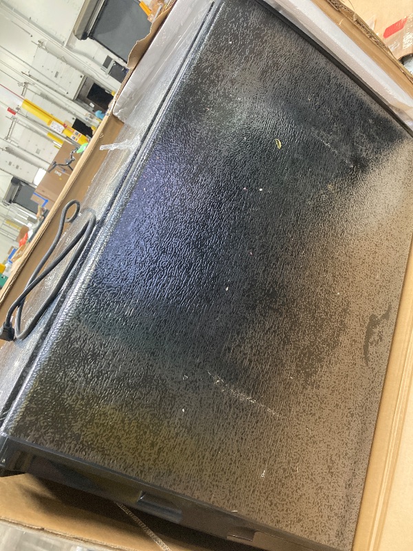 Photo 1 of Electactic 3.0 Cu.ft Small Freezer, Mini Upright Freezer with Adjustable Thermostat, Removable Shelves, Reversible Single Door, for Bedroom/Home/Dorms/Apartment, Black