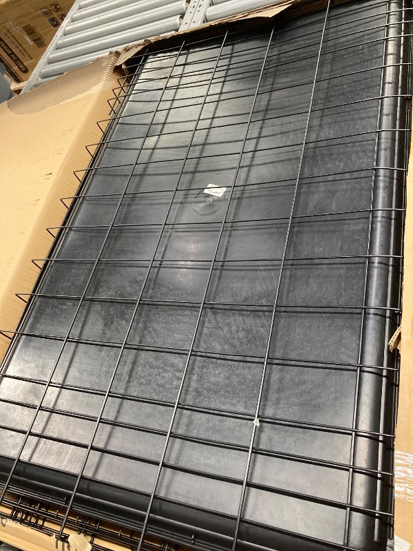 Photo 1 of *Bottom is scuffed up* BestPet Folding Dog Crate with Divider and Tray, 42"L
