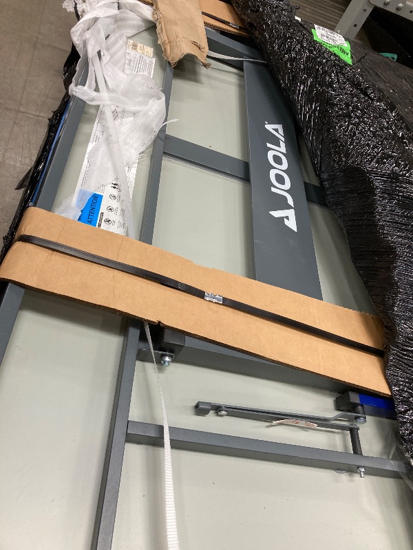 Photo 1 of *Damage to corner?* JOOLA Inside 25mm Table Tennis Table with Net Set - Features 10-Min Assembly, Playback Mode, Compact Storage