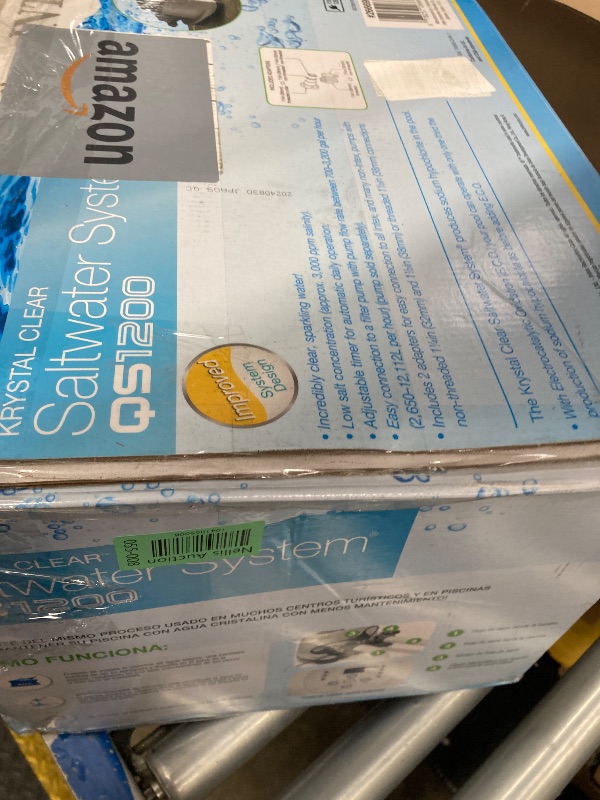 Photo 1 of Intex Krystal Clear Saltwater System for Above-Ground Pools up to 15,000 Gallons
