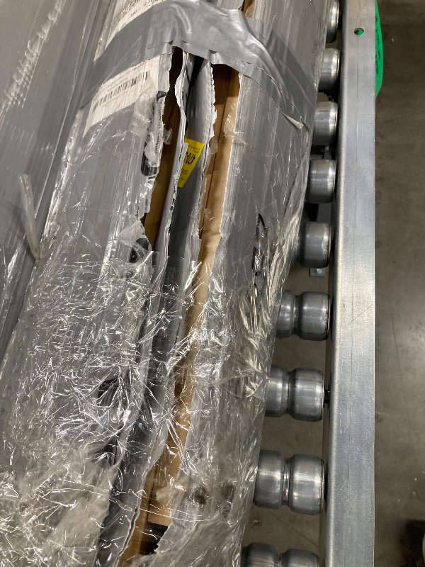 Photo 1 of ***PARTIAL SET-MISISNG PARTS-INCOMPLETE -SELLING AS PARTS ONLY)***  

PAUKIN Gold Metal Canopy Bed Frame King/Mattress Foundation with Steel Slat Support/No Box Spring Needed/Easy Assembly (Gold, King)    ***(BOX RIPPED/TORN)***  