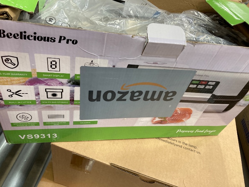 Photo 1 of FRESKO Vacuum Sealer Machine with Automatic Bag Detection, Double Heat Seal, Compact Food Sealer, Easy to Use, Starter Kit