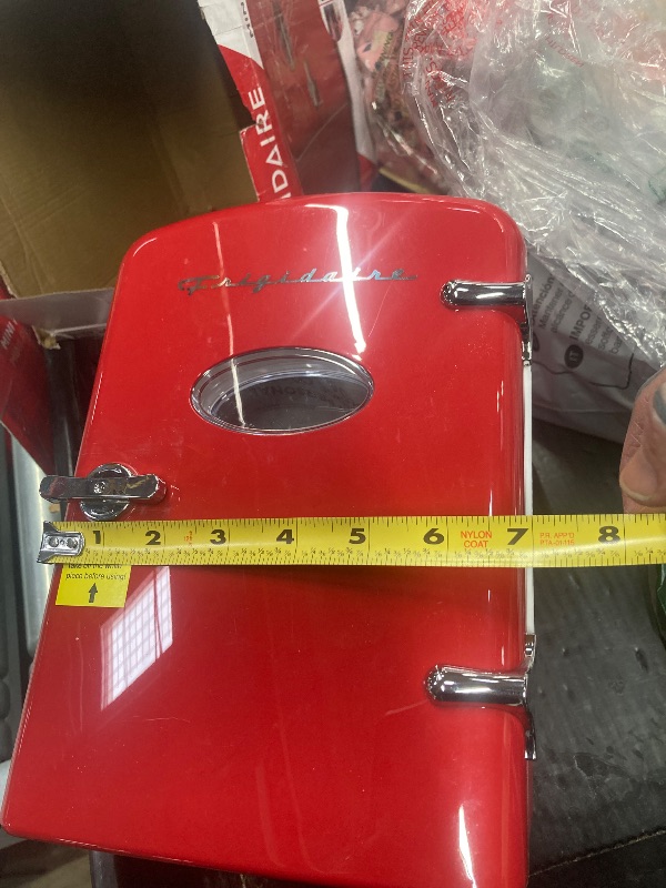 Photo 1 of ***SOME LIGHT SCRATCHES AND SCUFFS ON DOOR***Mini Fridge, 4 Liter/6 Can Portable Cooler and Warmer Personal Refrigerator for Skin Care, Cosmetics, Beverage, Food,Great for Bedroom, Office, Car, Dorm, ETL Listed ***SOME LIGHT SCRATCHES AND SCUFFS ON DOOR**