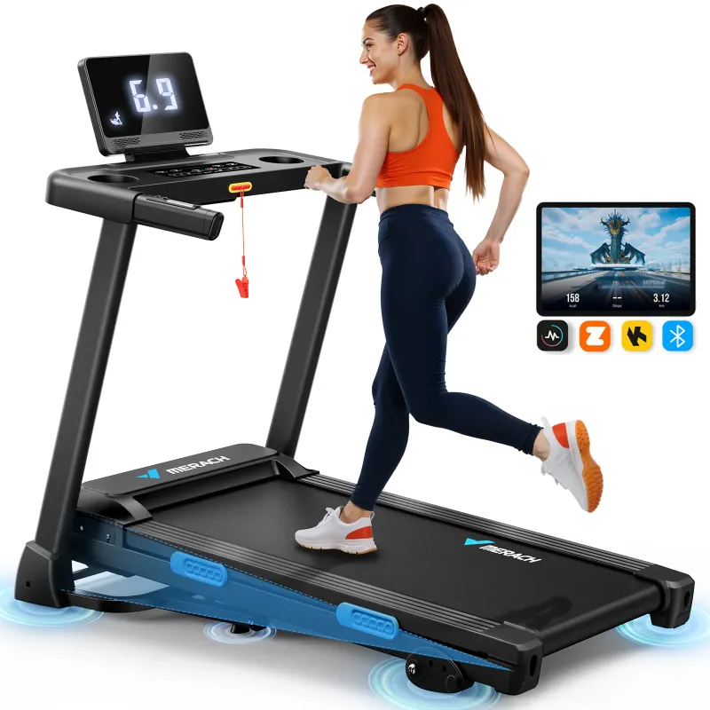 Photo 1 of ***PARTS ONLY -SELLING AS PARTS ONLY*** 
MERACH 2.5HP Folding Treadmill with Incline, Fitness Treadmill for Home with APP, 0.8-7.5MPH, LED Display