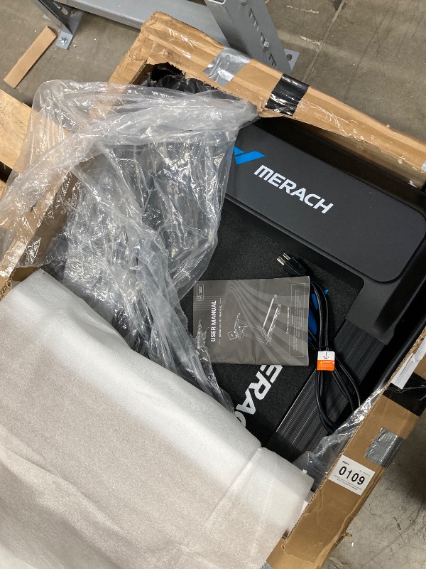 Photo 1 of ***PARTS ONLY -SELLING AS PARTS ONLY*** 
MERACH 2.5HP Folding Treadmill with Incline, Fitness Treadmill for Home with APP, 0.8-7.5MPH, LED Display