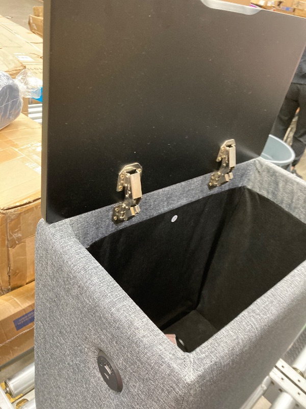 Photo 1 of 2 SIDEARMS AND 4 PILLOWS FOR COUCH WITH CHARGING OUTLET****