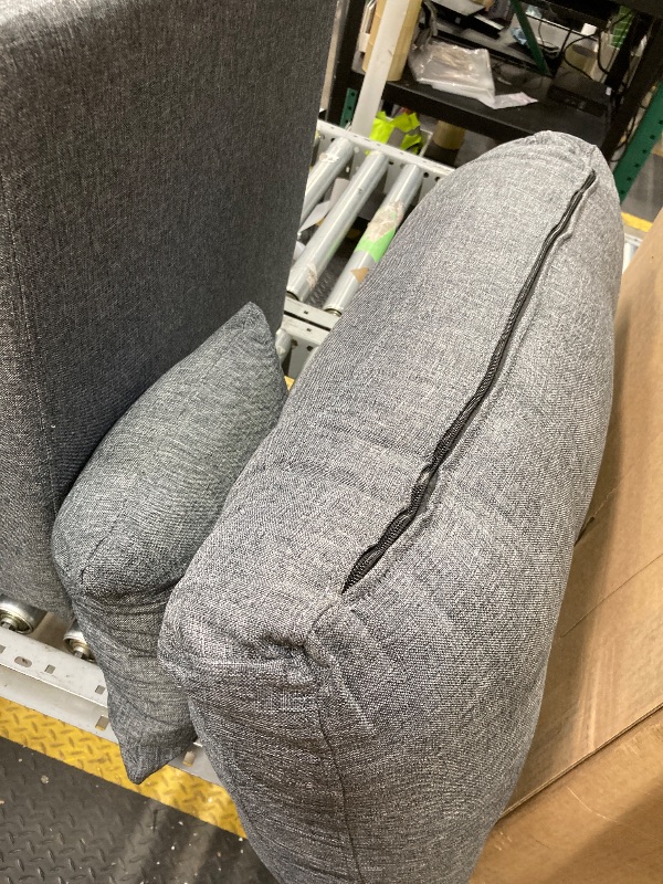 Photo 1 of 2 SIDEARMS AND 4 PILLOWS FOR COUCH WITH CHARGING OUTLET****