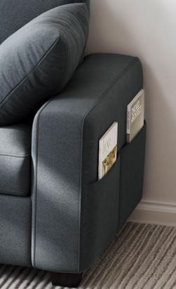 Photo 1 of 2 SIDEARMS AND 4 PILLOWS FOR COUCH WITH CHARGING OUTLET****