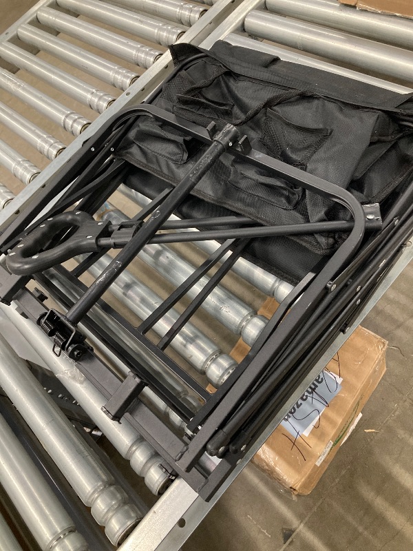 Photo 1 of ***PARTS ONLY SELLING AS PARTS ONLY ***
Large Collapsible Folding Wagon, Heavy Duty Big Bucket Utility Garden Cart with Oversized Tank Wheels for Sports, Shopping, Camping Kids, Black***(NOT IN BOX, NO PACKAGING)*** 
