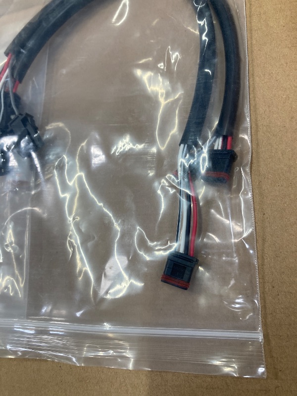 Photo 1 of ***(MISSING CABLE PARTS- SELLING AS PARTS ONLY)*** 
 -MoKitDora Softail 16" Handlebar Brake Line Clutch Cable Electronic Throttle by Wire CAN-Bus Turn Signal Wiring Harness for 2018-2024 Harley Models with ABS, Black